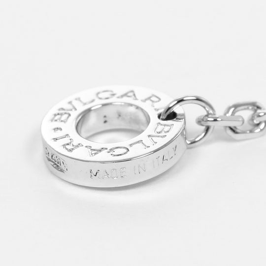 BVLGARI Necklace K18 White Gold, Diamond gold Diva Dream Women Used Authentic