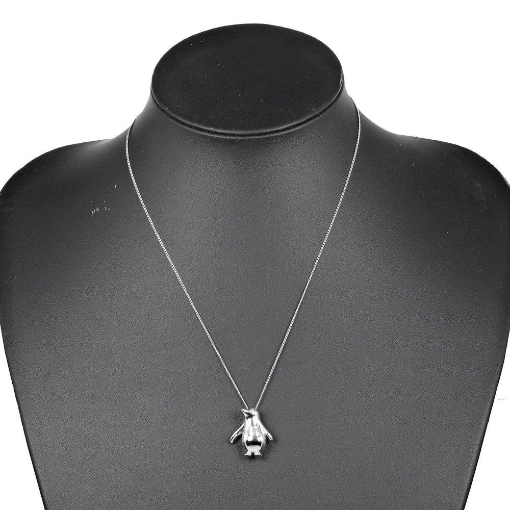 TIFFANY&Co. Necklace Silver925 Silver Penguin Women Used Authentic