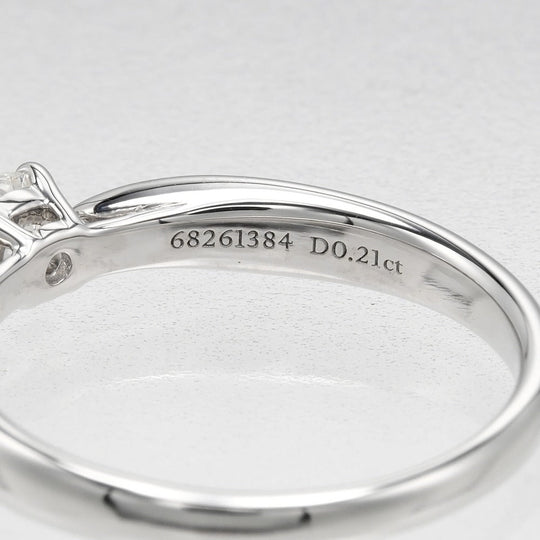 TIFFANY&Co. Ring Pt950Platinum, Diamond WG Fine jewelry 0.21ct VVS1/I/3EX harmony Women Used Authentic