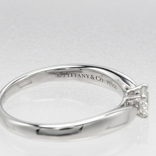 TIFFANY&Co. Ring Pt950Platinum, Diamond WG Fine jewelry 0.21ct VVS1/I/3EX harmony Women Used Authentic