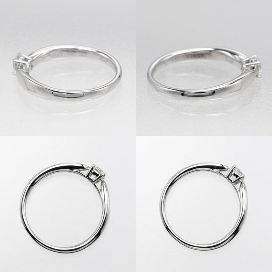 TIFFANY&Co. Ring Pt950Platinum, Diamond WG Fine jewelry 0.19ct IF/I/3EX harmony Women Used Authentic