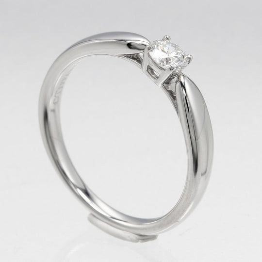 TIFFANY&Co. Ring Pt950Platinum, Diamond WG Fine jewelry 0.19ct IF/I/3EX harmony Women Used Authentic