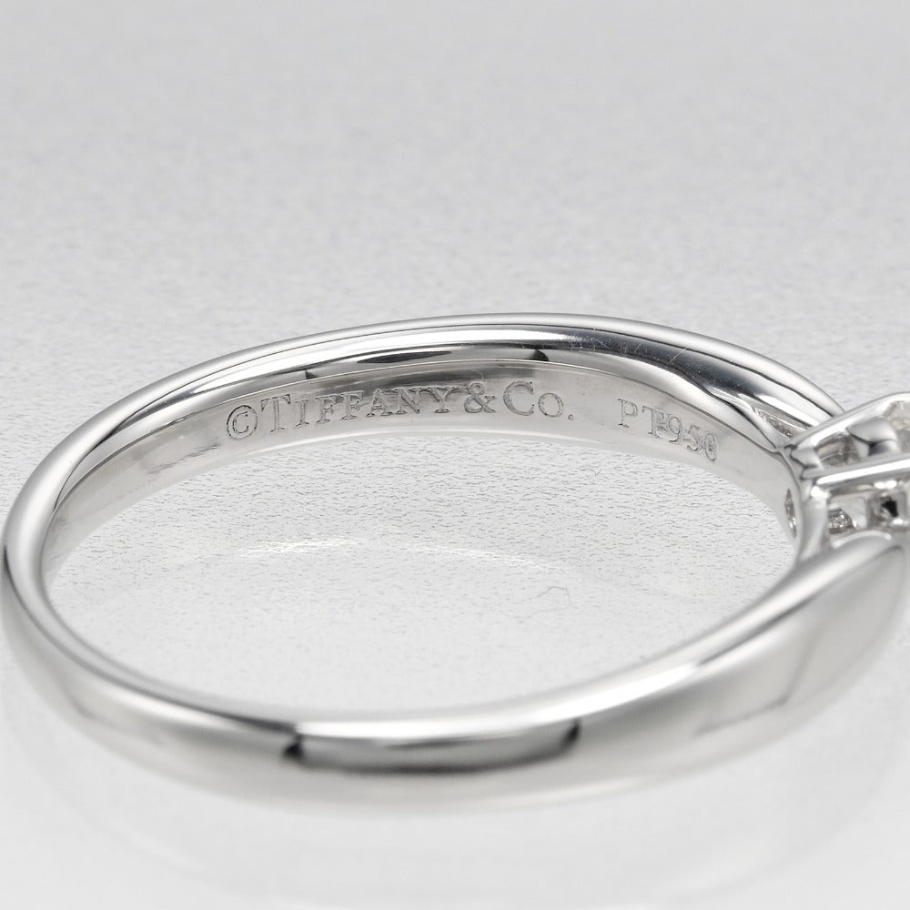 TIFFANY&Co. Ring Pt950Platinum, Diamond WG Fine jewelry 0.19ct IF/I/3EX harmony Women Used Authentic