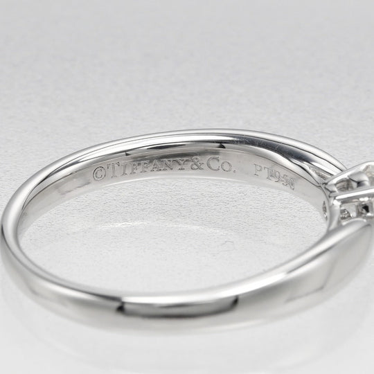 TIFFANY&Co. Ring Pt950Platinum, Diamond WG Fine jewelry 0.19ct IF/I/3EX harmony Women Used Authentic
