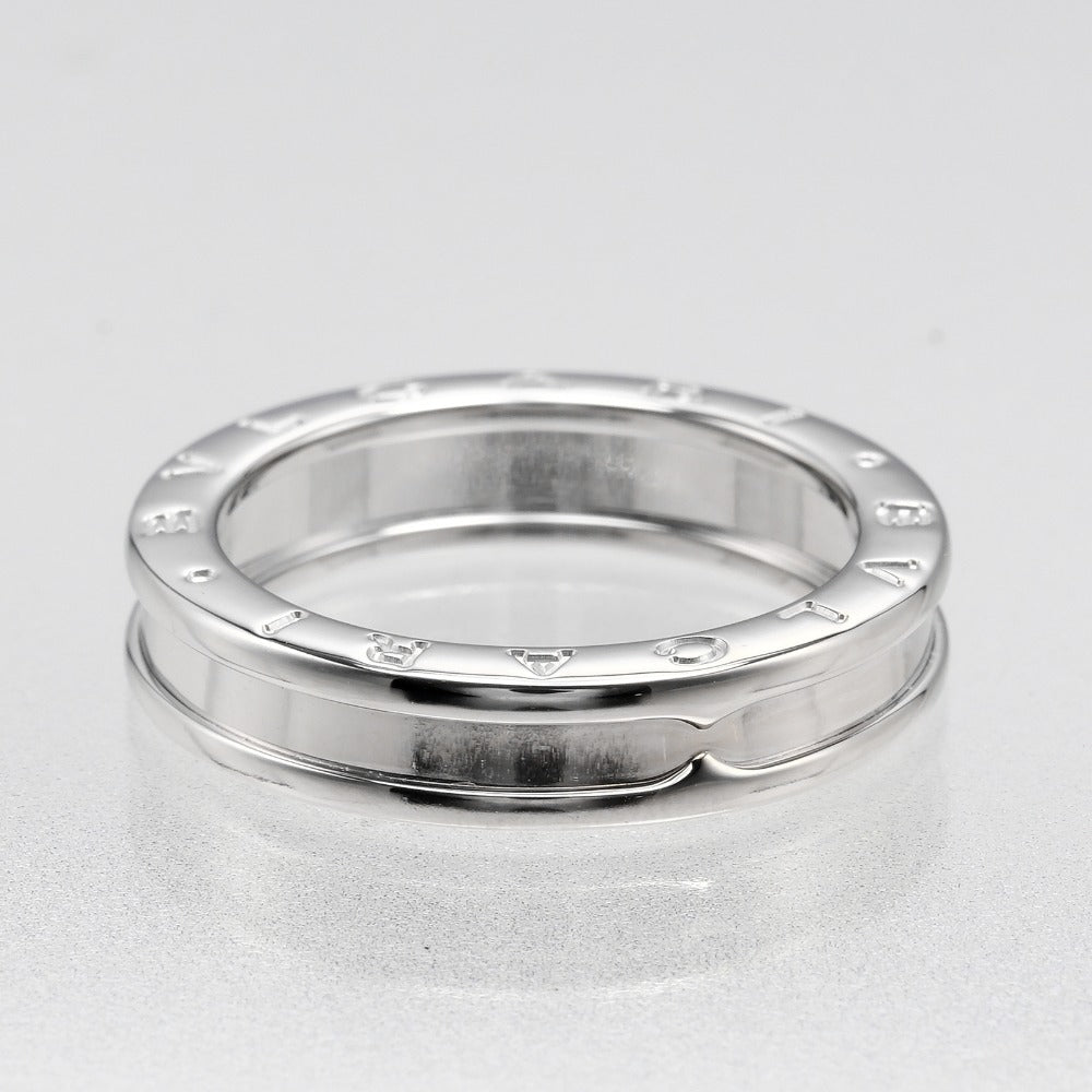BVLGARI Ring K18 white gold WG Fine jewelry Be zero one Women Used Authentic