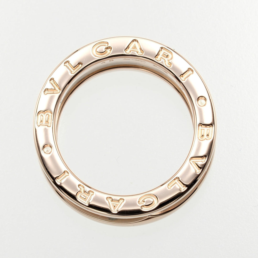 BVLGARI Ring K18 pink gold, ceramic gold Fine jewelry Be zero one Women Secondhand Authentic