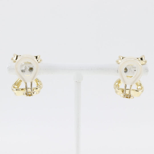 TIFFANY&Co. Earring Pt950Platinum, K18 Yellow Gold, Diamond gold Women Used Authentic