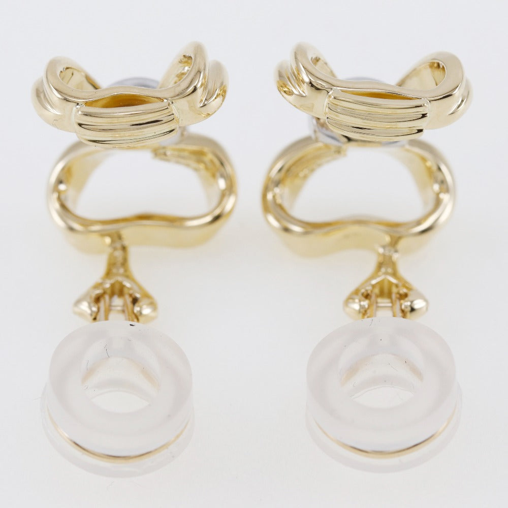 TIFFANY&Co. Earring Pt950Platinum, K18 Yellow Gold, Diamond gold Women Used Authentic
