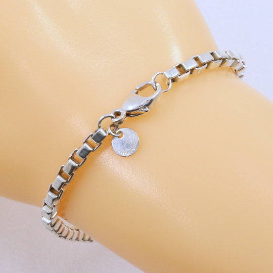 TIFFANY&Co. bracelet Silver925 Silver Venetian unisex(Unisex) Used Authentic