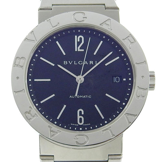 BVLGARI Watches Mechanical Automatic BB33SS Stainless Steel black Bulgari Bulgari black dial Women Used Authentic