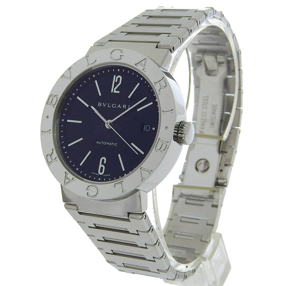 BVLGARI Watches Mechanical Automatic BB33SS Stainless Steel black Bulgari Bulgari black dial Women Used Authentic