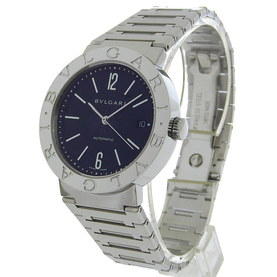 BVLGARI Watches Mechanical Automatic BB33SS Stainless Steel black Bulgari Bulgari black dial Women Used Authentic