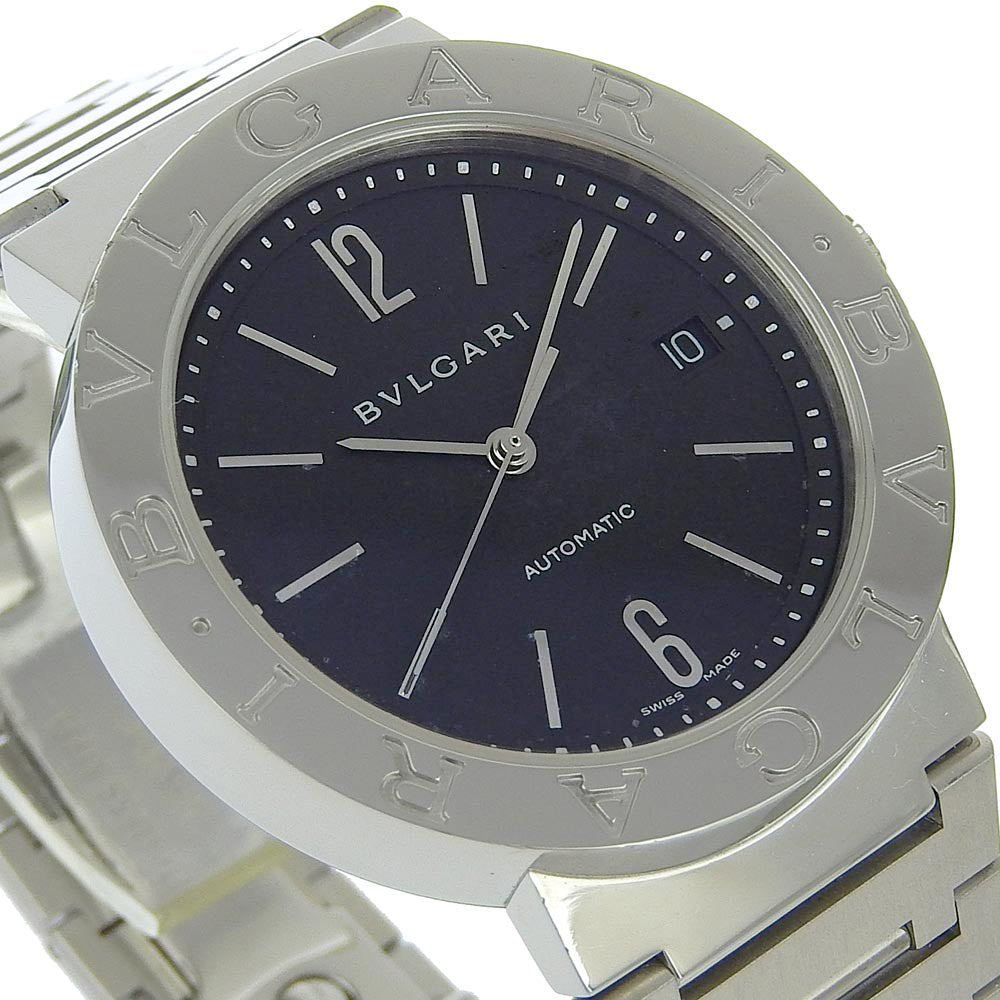 BVLGARI Watches Mechanical Automatic BB33SS Stainless Steel black Bulgari Bulgari black dial Women Used Authentic