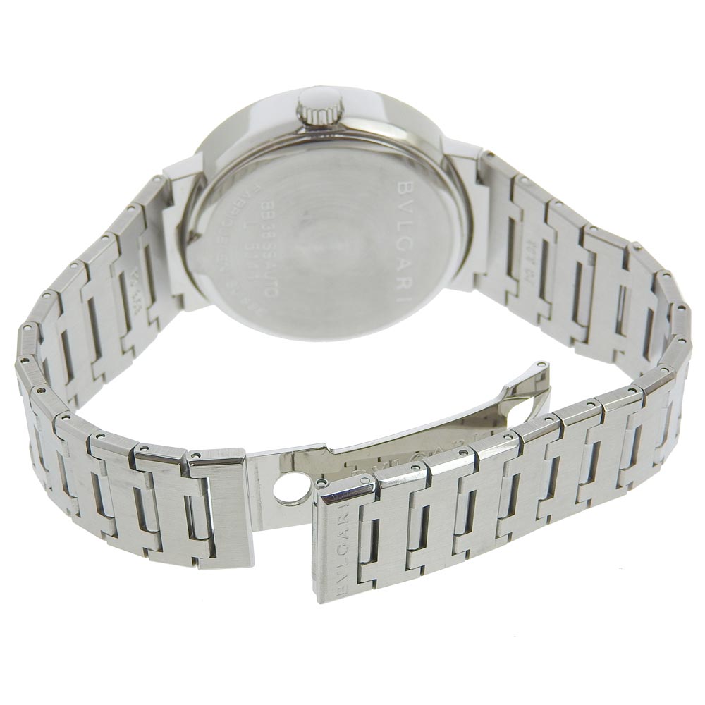 BVLGARI Watches Mechanical Automatic BB33SS Stainless Steel black Bulgari Bulgari black dial Women Used Authentic