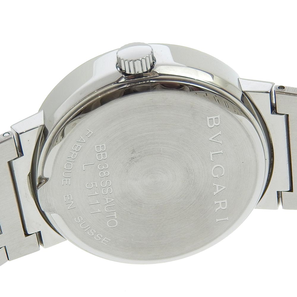 BVLGARI Watches Mechanical Automatic BB33SS Stainless Steel black Bulgari Bulgari black dial Women Used Authentic