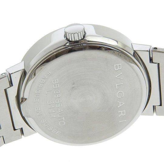 BVLGARI Watches Mechanical Automatic BB33SS Stainless Steel black Bulgari Bulgari black dial Women Used Authentic