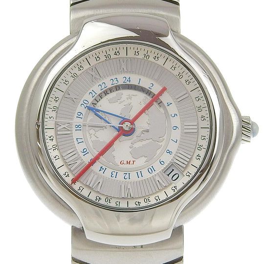 Dunhill Watches Mechanical Automatic BB8023 Stainless Steel Silver Limited to 1,844 pieces Millennium GMT White dial Women Used Authentic
