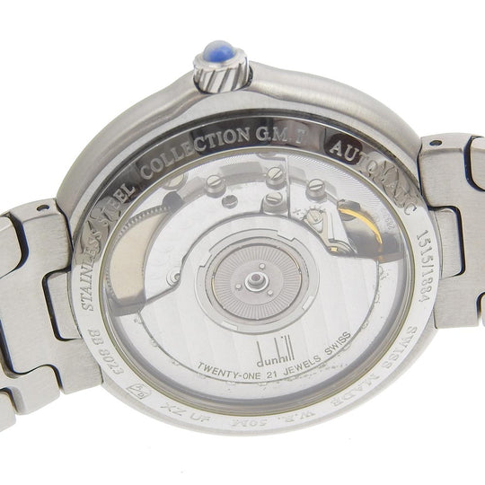 Dunhill Watches Mechanical Automatic BB8023 Stainless Steel Silver Limited to 1,844 pieces Millennium GMT White dial Women Used Authentic