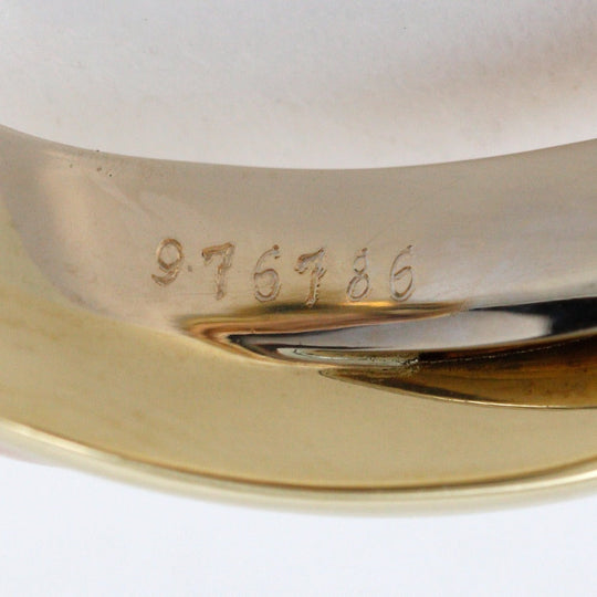CARTIER Earring K18 Gold (YGxPGxWG) gold loop Three color Trinity Women Used Authentic