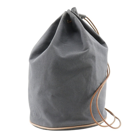 HERMES Shoulder Bag cotton gray one belt POSITION MIMILL unisex(Unisex) Used Authentic
