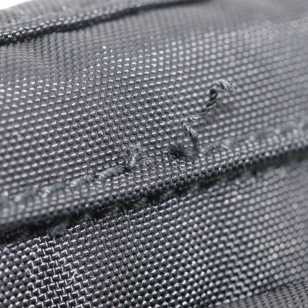 BALENCIAGA Sling bag 528862 Nylon canvas black logo Wheel Hip Bag mens(Unisex) Used Authentic