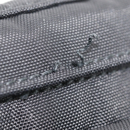 BALENCIAGA Sling bag 528862 Nylon canvas black logo Wheel Hip Bag mens(Unisex) Used Authentic
