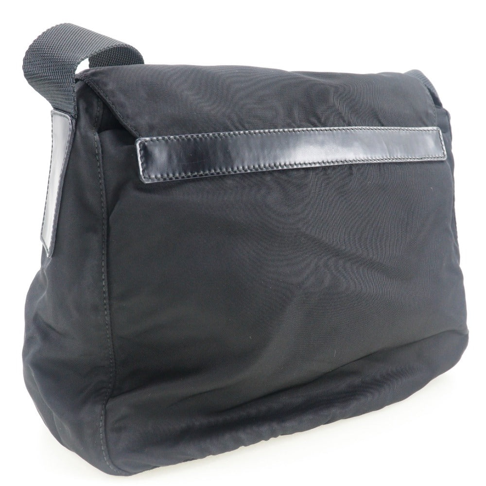 PRADA Shoulder Bag B8994 Nylon black Women Used Authentic