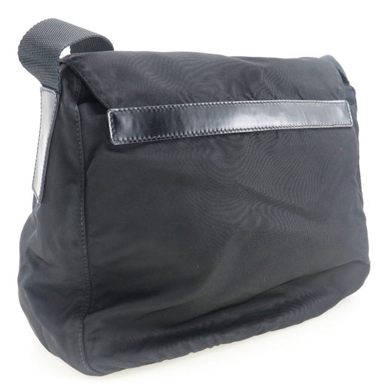 PRADA Shoulder Bag B8994 Nylon black Women Used Authentic