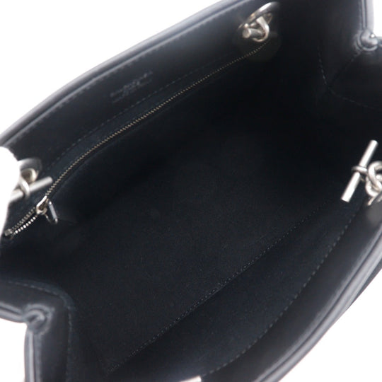 BALENCIAGA Tote Bag 7599412AAOK9260 Nylon canvas Light gray logo Small tote Women Used Authentic