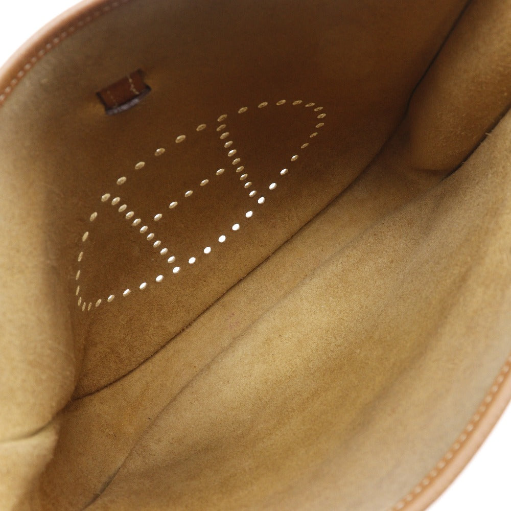 HERMES Shoulder Bag Taurillon Clemence Brown Evelyn Evelyn 2 MM