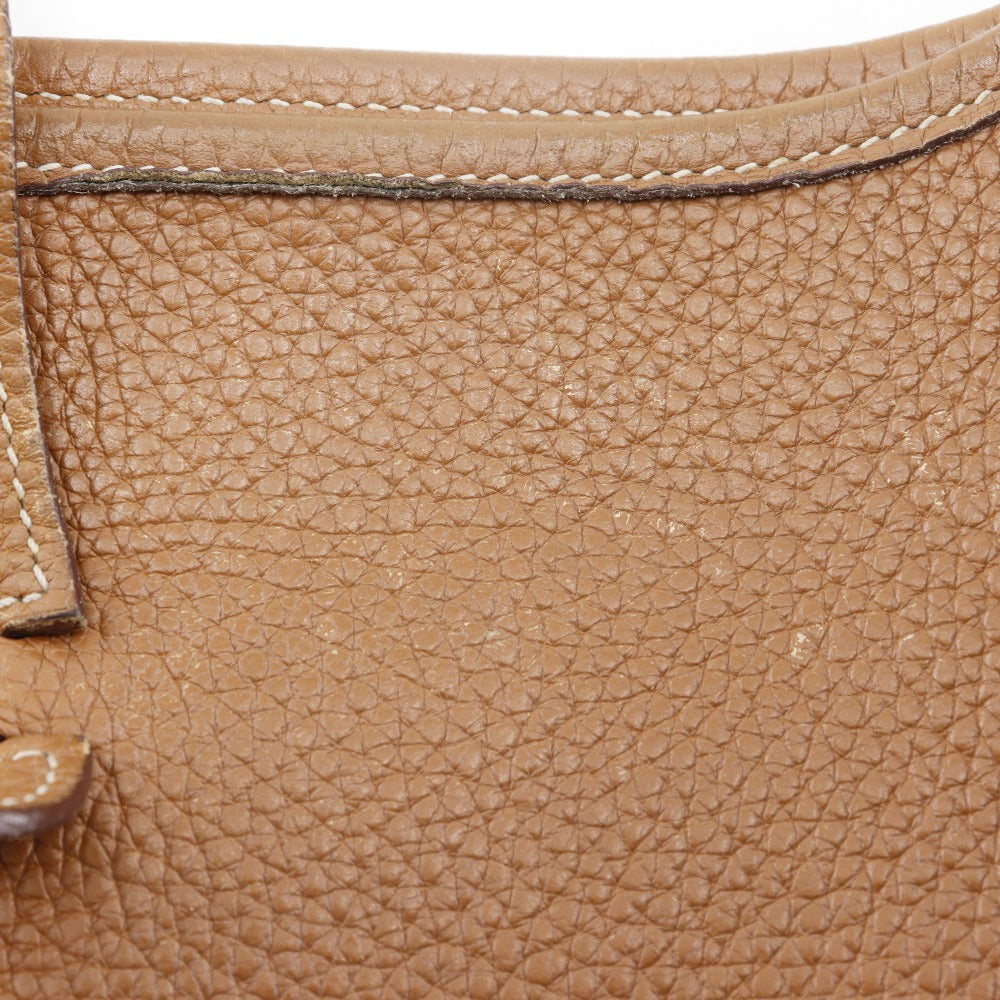 HERMES Shoulder Bag Taurillon Clemence Brown Evelyn Evelyn 2 MM