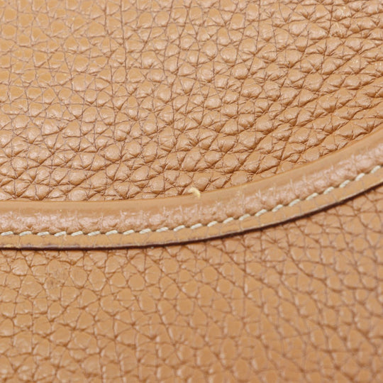 HERMES Shoulder Bag Taurillon Clemence Brown Evelyn Evelyn 2 MM