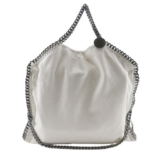Stella McCartney Handbag 495151 polyester White 2WAYShoulder Falabella