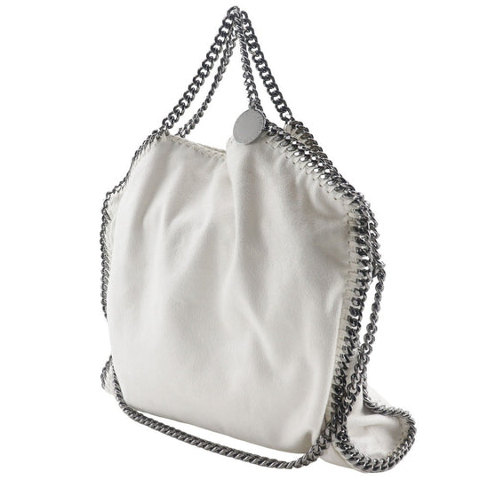 Stella McCartney Handbag 495151 polyester White 2WAYShoulder Falabella