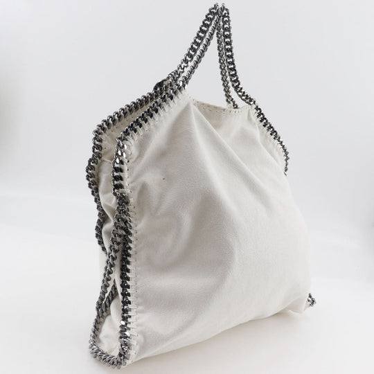Stella McCartney Handbag 495151 polyester White 2WAYShoulder Falabella