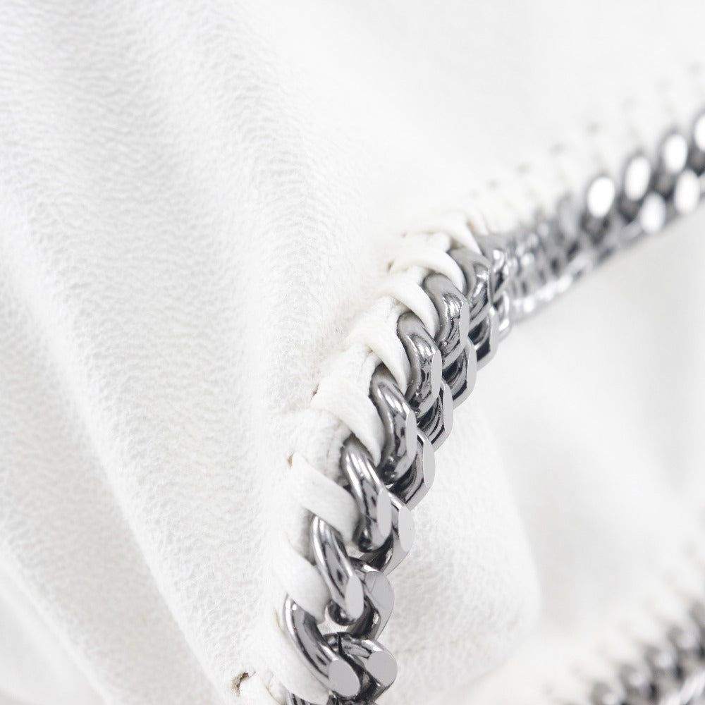 Stella McCartney Handbag 495151 polyester White 2WAYShoulder Falabella