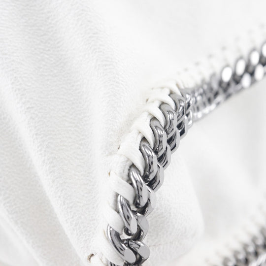 Stella McCartney Handbag 495151 polyester White 2WAYShoulder Falabella