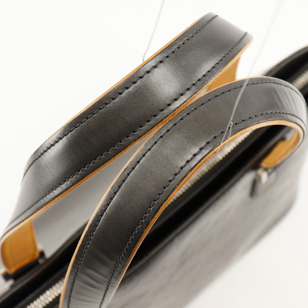 LOUIS VUITTON Tote Bag M55112 Monogram mat black Stockton Women Used Authentic