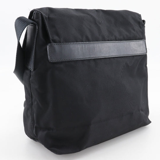 PRADA Shoulder Bag Nylon black unisex(Unisex) Used Authentic