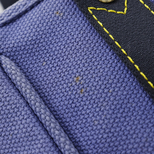 LOUIS VUITTON Tote Bag ‚l40087 canvas Blue Antigua Hippo MM Women Used Authentic