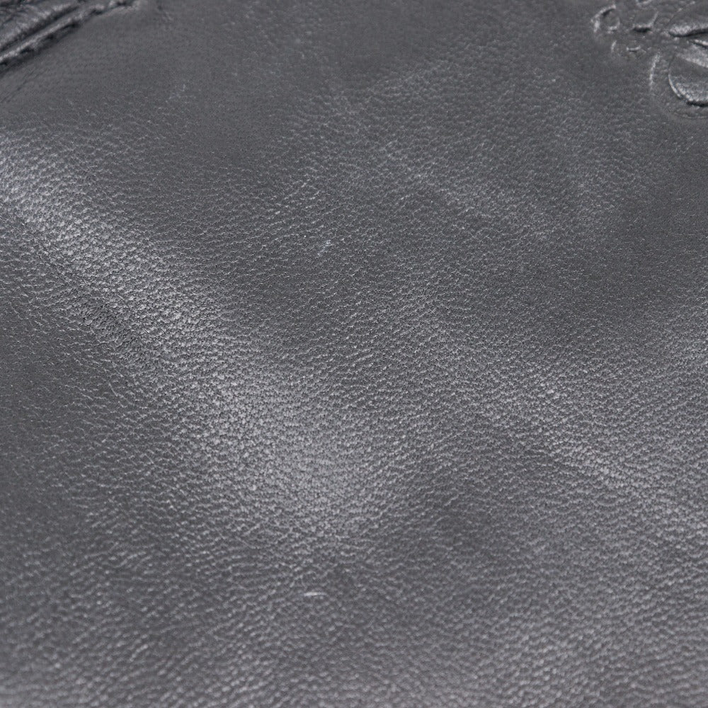 LOEWE Handbag lambskin black anagram