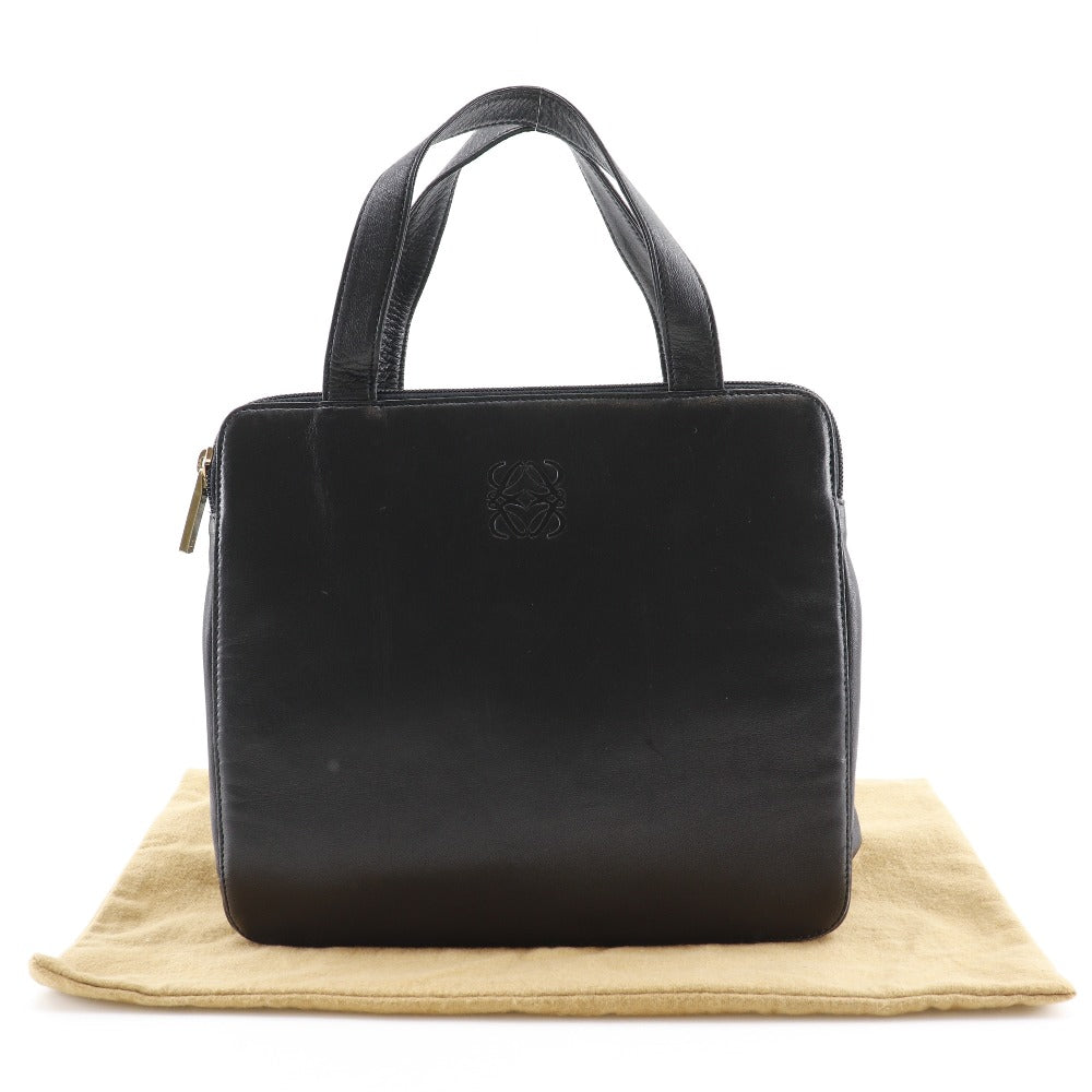 LOEWE Handbag lambskin black anagram