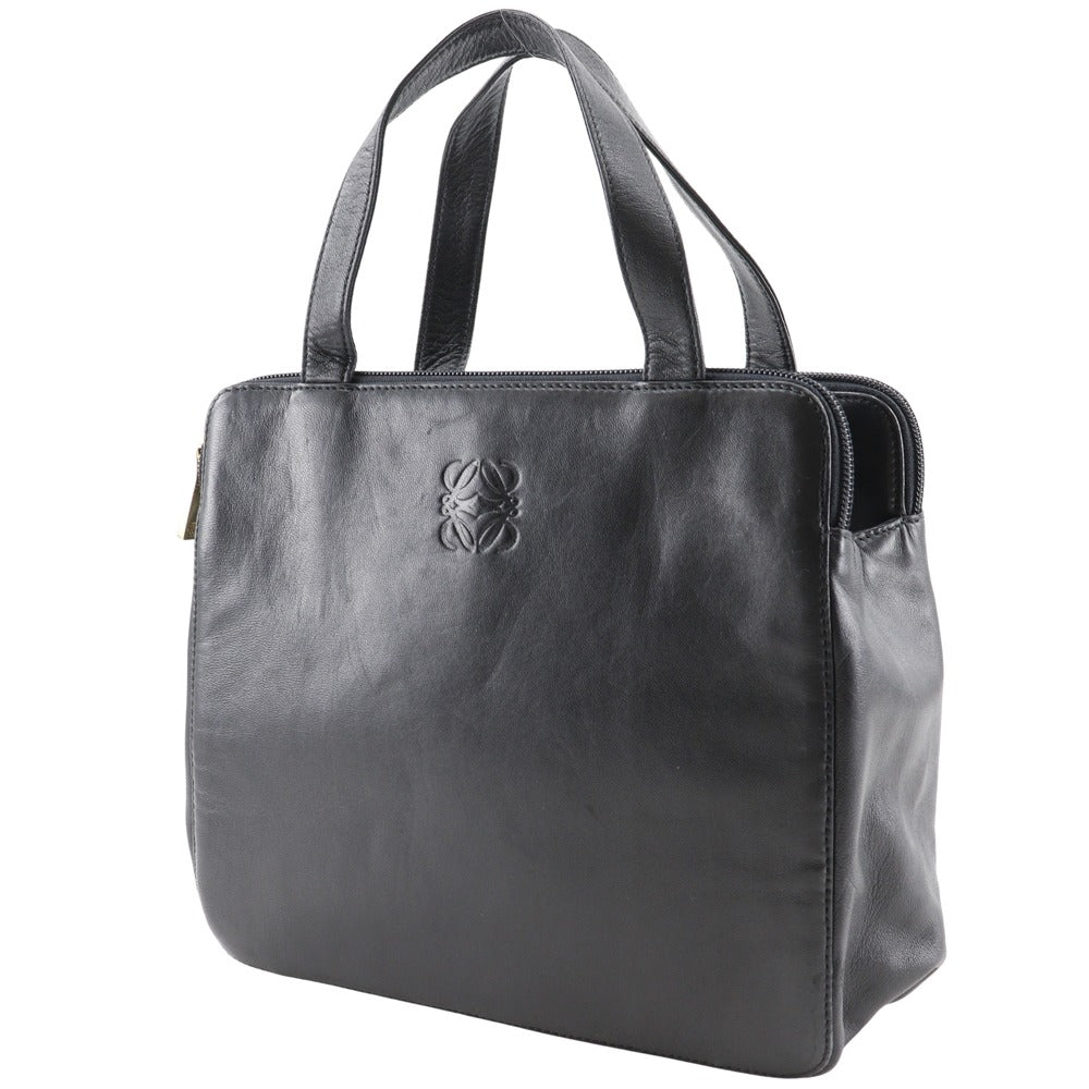LOEWE Handbag lambskin black anagram