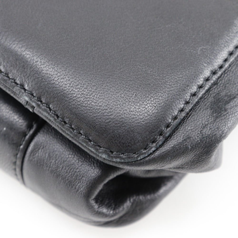 LOEWE Handbag lambskin black anagram