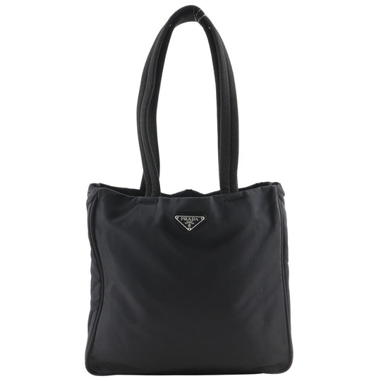 PRADA Tote Bag Nylon black Women Used Authentic