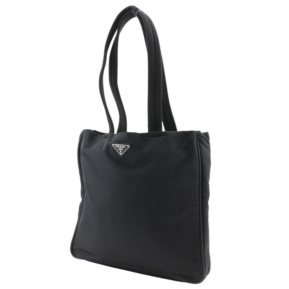 PRADA Tote Bag Nylon black Women Used Authentic