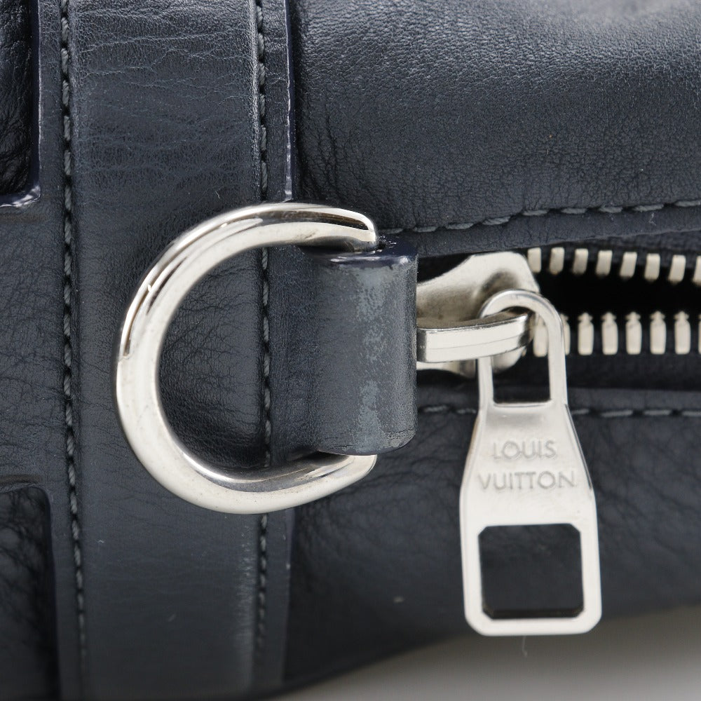 LOUIS VUITTON Business bag M93151 Grain Calfskin Leather black Naxos Porto Document Voyage GM