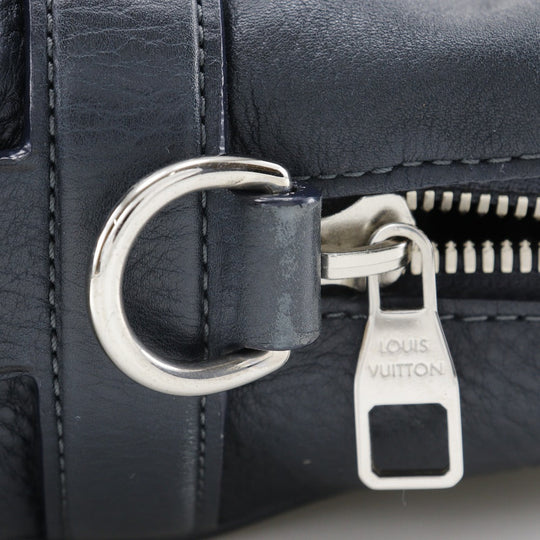 LOUIS VUITTON Business bag M93151 Grain Calfskin Leather black Naxos Porto Document Voyage GM