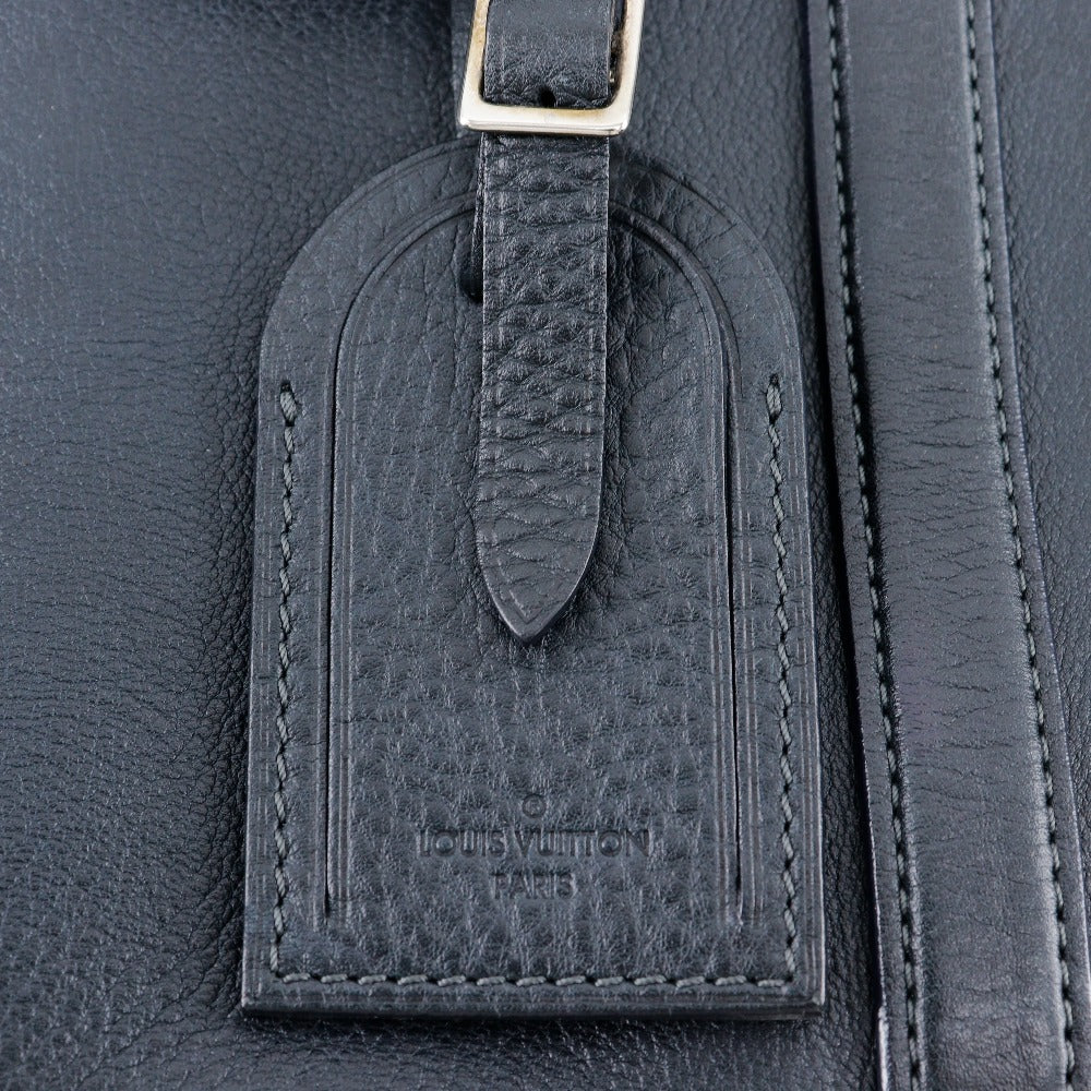 LOUIS VUITTON Business bag M93151 Grain Calfskin Leather black Naxos Porto Document Voyage GM