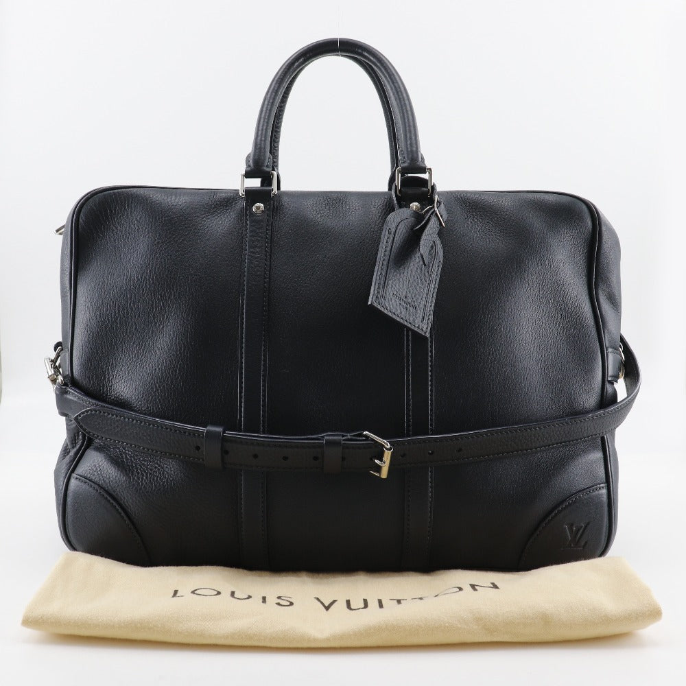 LOUIS VUITTON Business bag M93151 Grain Calfskin Leather black Naxos Porto Document Voyage GM